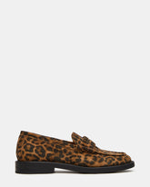MADISON Leopard Suede Women's Penny Loafer | Steve Madden