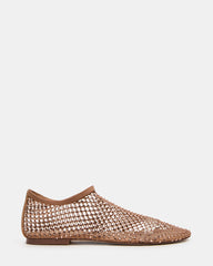 MINO Blush Rhinestones Mesh Women's Ballet Flat | Steve Madden