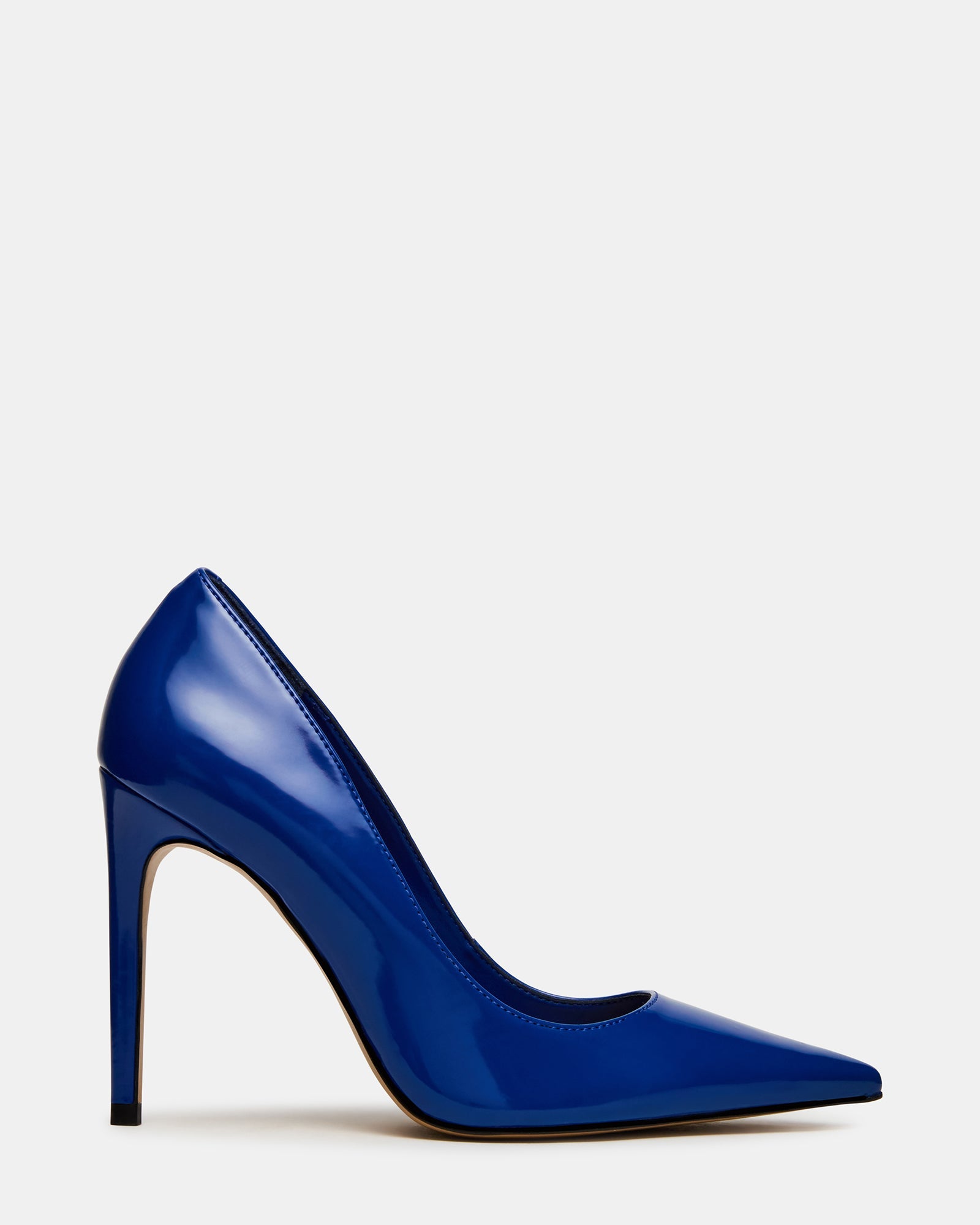 NOIR Cobalt Pointed-Toe Stiletto Pump Women's Heels | Steve Madden