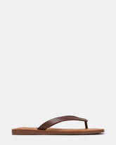 PEYLAN Brown Thong Women's Sandal | Steve Madden