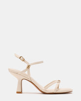 POSY Bone Gold-Detail Strappy Square-Toe Women's Heel | Steve Madden