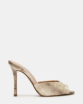 PRIYA Natural Snake Mule Women's Heel | Steve Madden