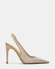REYES Rhinestones Slingback Stiletto Pointed-Toe Pump Women's Heel | Steve Madden