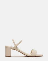 RIELLA Bone Leather Square-Toe Women's Block Heel | Steve Madden