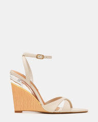 SORYNN Bone Leather Wedge Pointed-Toe Women's Heel | Steve Madden