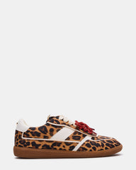 SPORTY Leopard Low-Top Lace-Up Women's Sneaker | Steve Madden