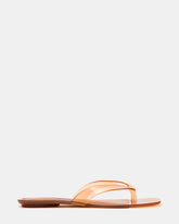 TRELLA Jelly Tan Square-Toe Thong Women's Sandal | Steve Madden