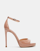 WILEY Blush Patent Women's Open Toe Stiletto Heel | Steve Madden
