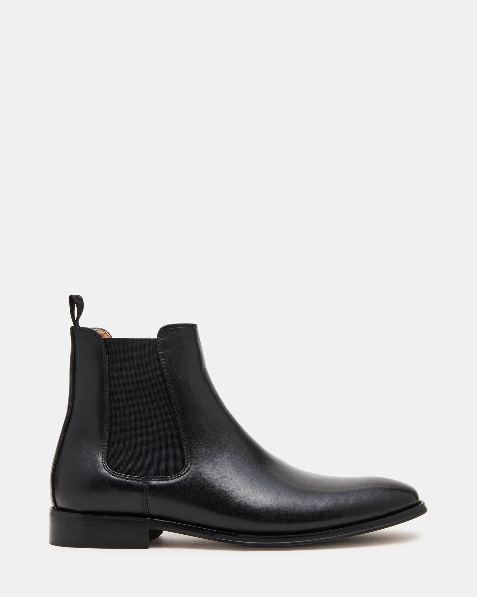 ALDAIR Black Chelsea Men's Ankle Boot | Steve Madden
