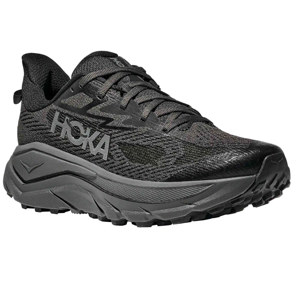 Challenger 8 Wide Women's Trail Running Shoes Black/Outer Orbit