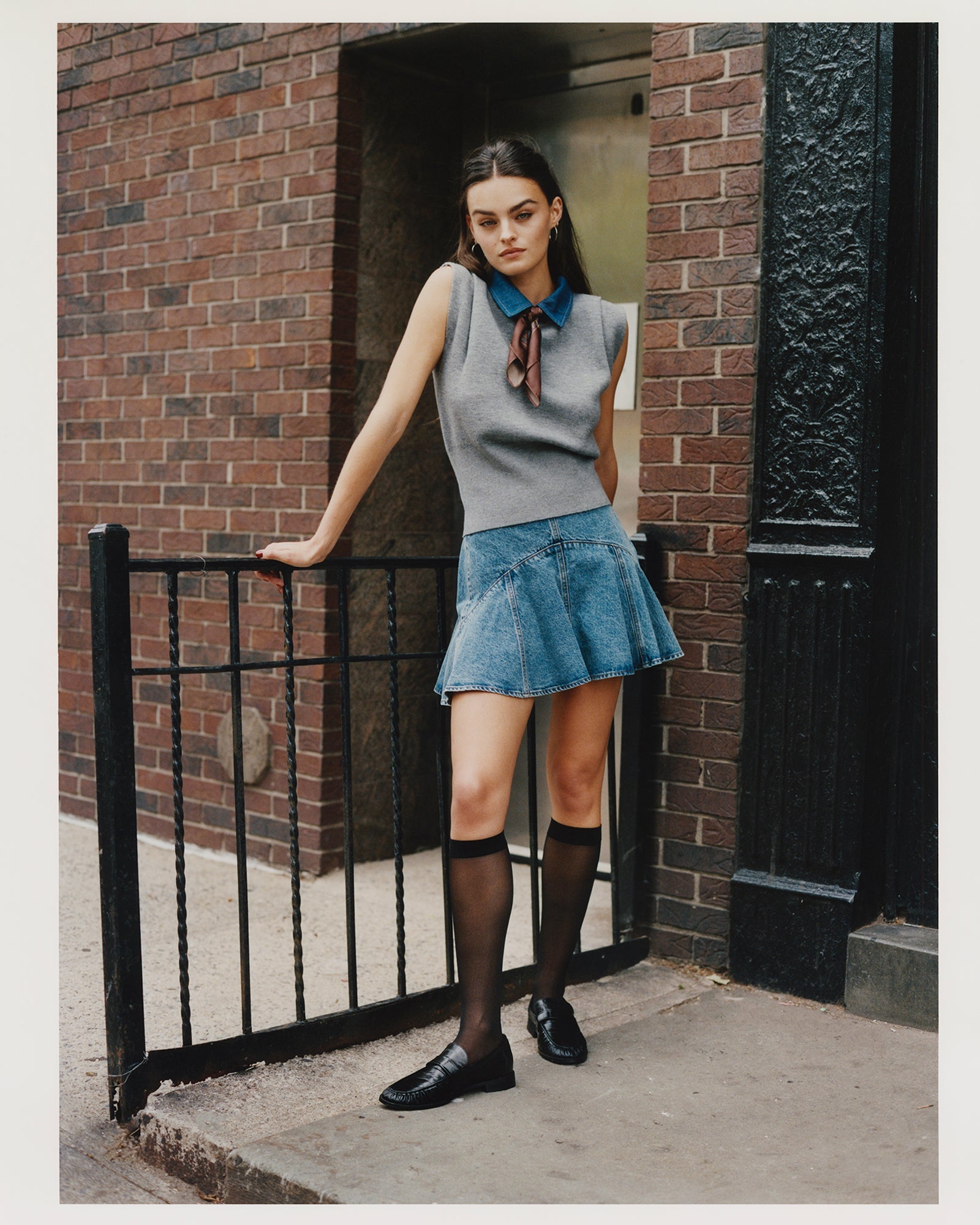 KELSON SWEATER CHARCOAL