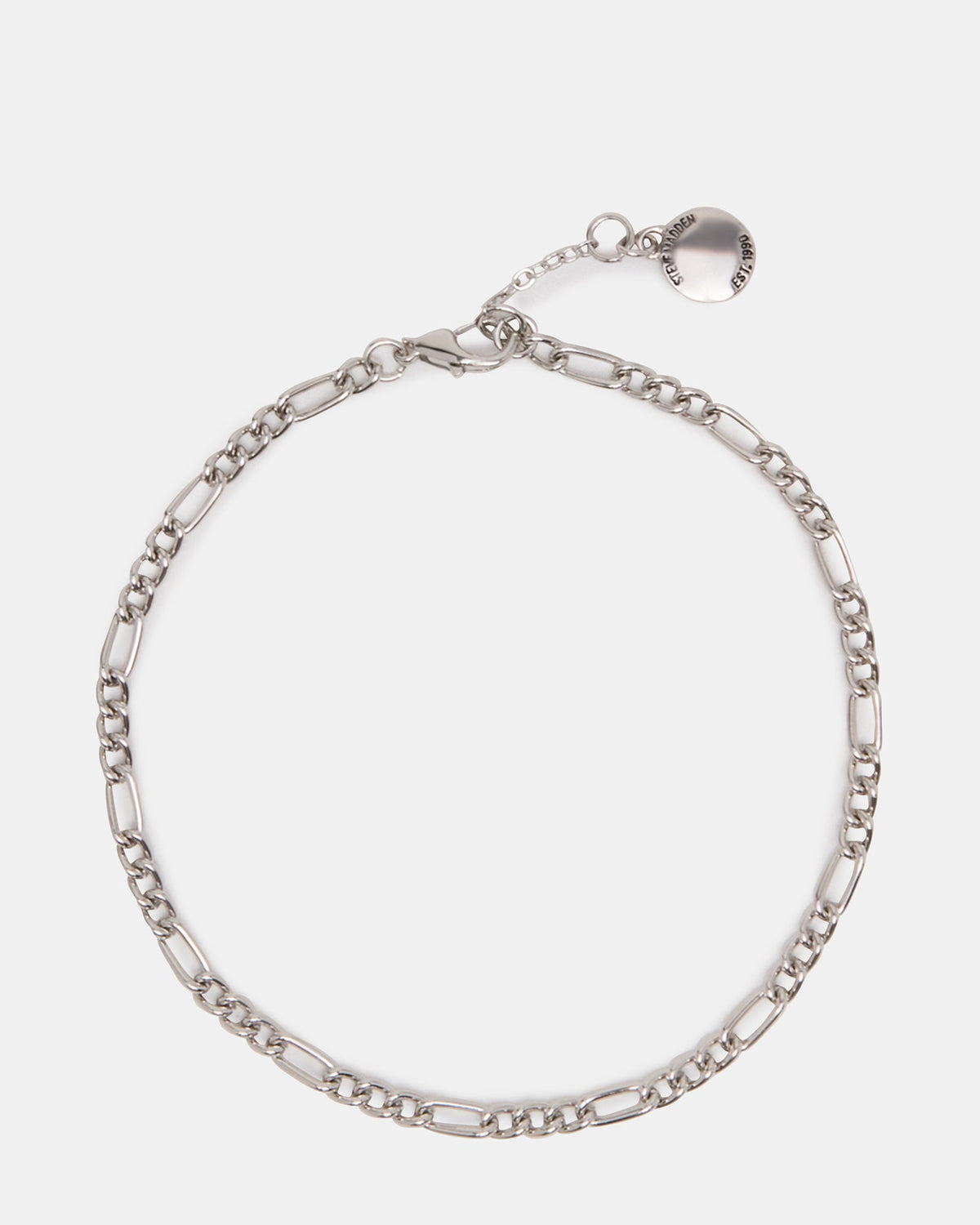FIGARO ANKLET CAHIN Silver Women's Anklet | Steve Madden