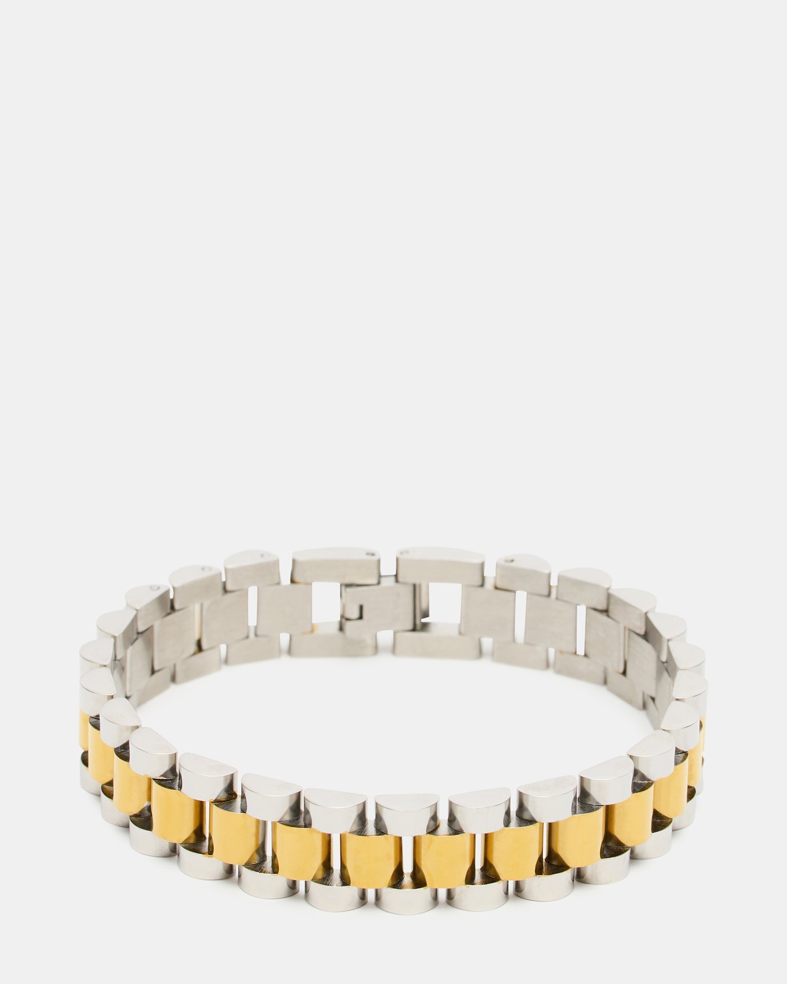 WATCH CHAIN Gold Multi Chunky Stretch Bracelet | Steve Madden