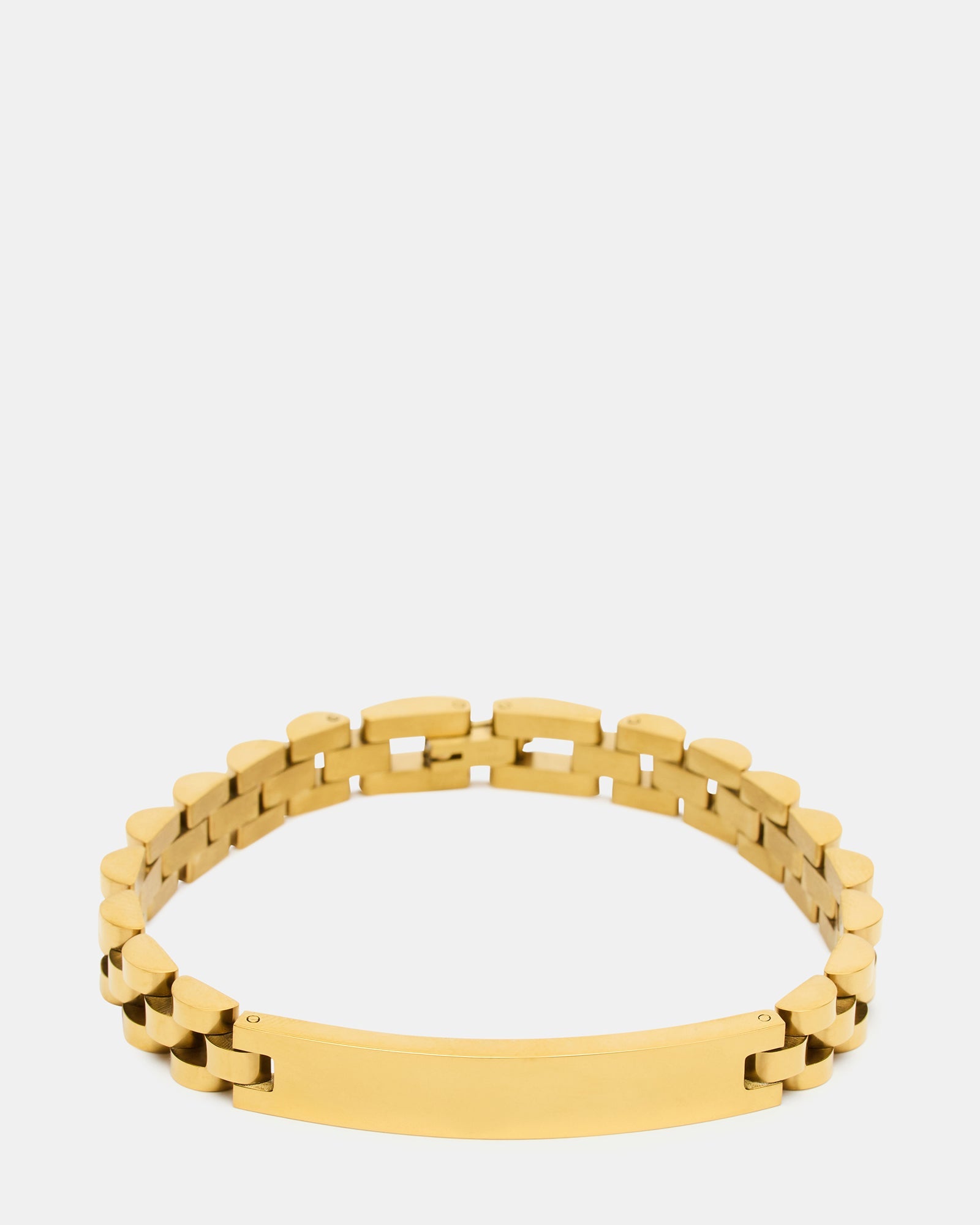 CLASSIC WATCH Gold Link Bracelet | Steve Madden