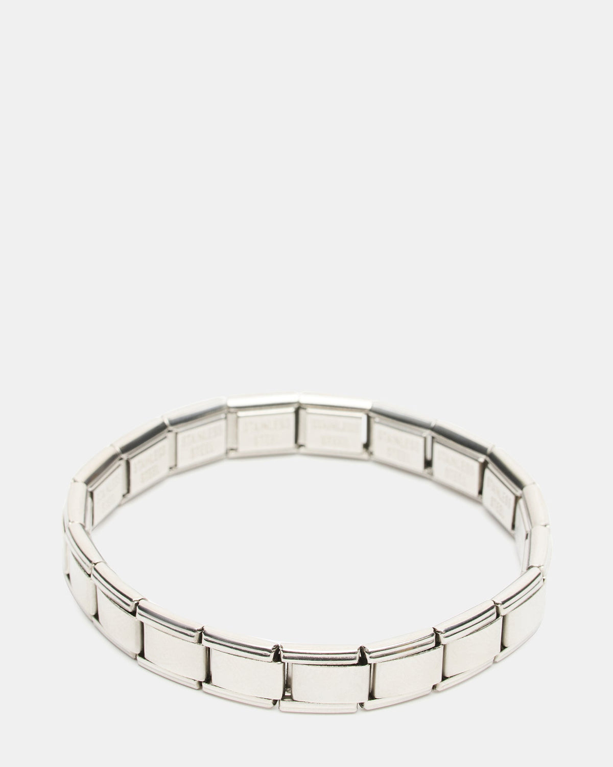 LINK Silver Stretch Bracelet | Steve Madden