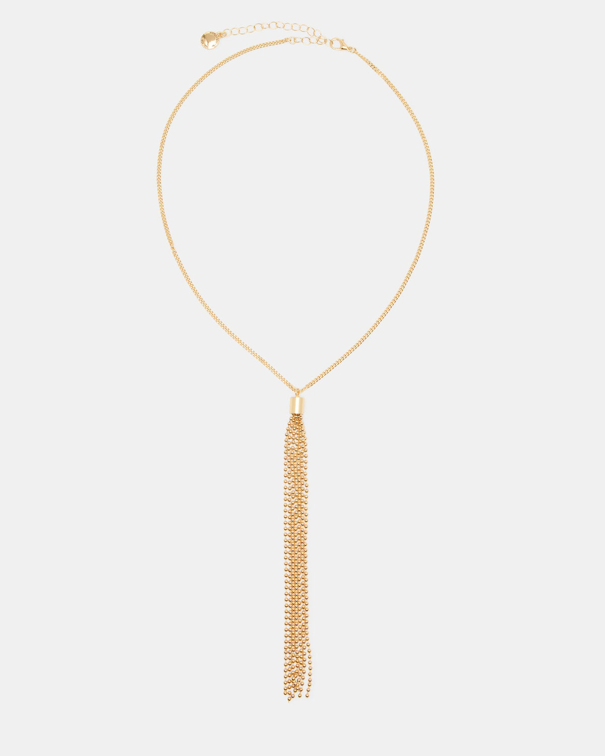 TASSEL Gold Beaded Pendant Women's Necklace | Steve Madden