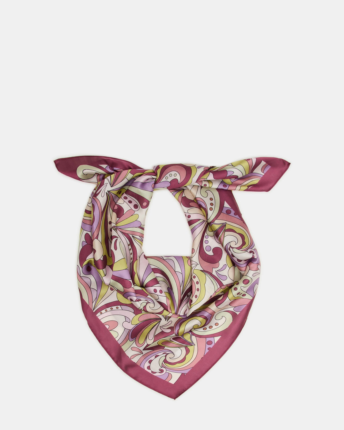 LAVENDER PRINTED SCARF Women's Resort Scarf | Steve Madden
