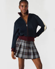 DAISY Midnight Long-Sleeved Zip-Up Athletic Women's Jacket | Steve Madden