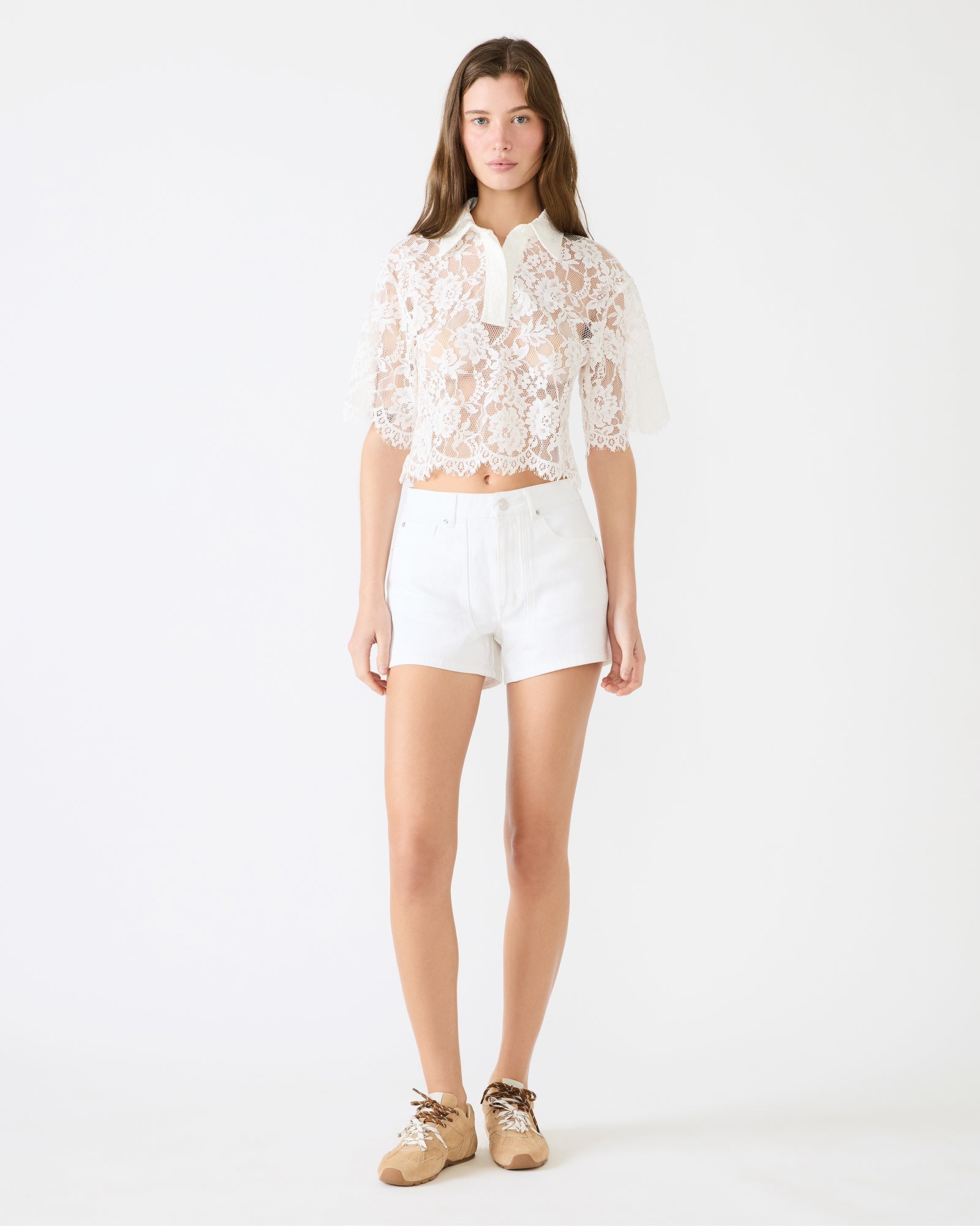SIENNE Antique Denim High-Rise Women's Shorts | Steve Madden