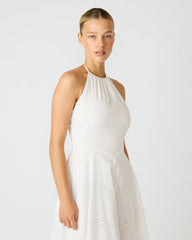 DALINA DRESS BIRCH WHITE