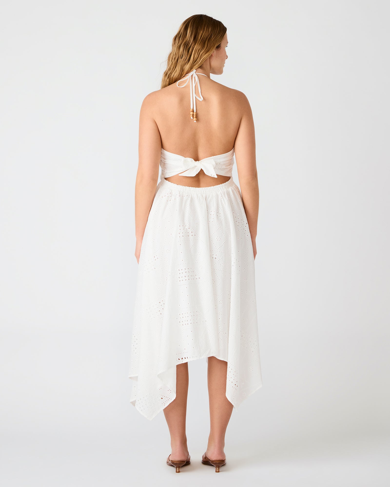 DALINA DRESS BIRCH WHITE