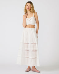 ELISSE Antique Lace Flowy Women's Maxi Skirt Set | Steve Madden