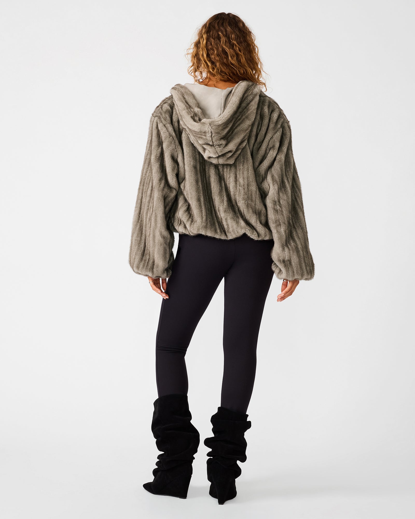 MAVIS JACKET SILVER GREY