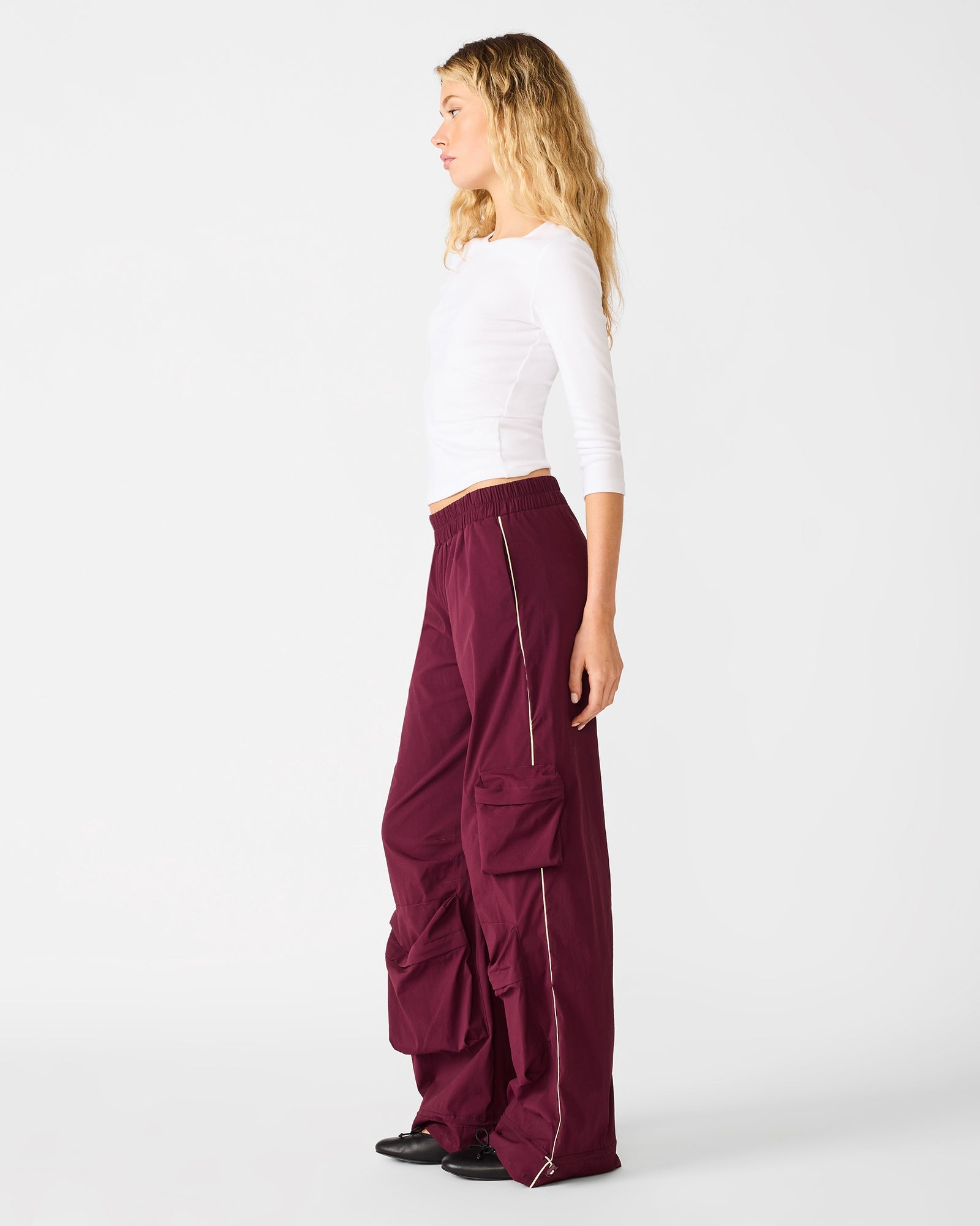 JACEY PANT DEEP FIG