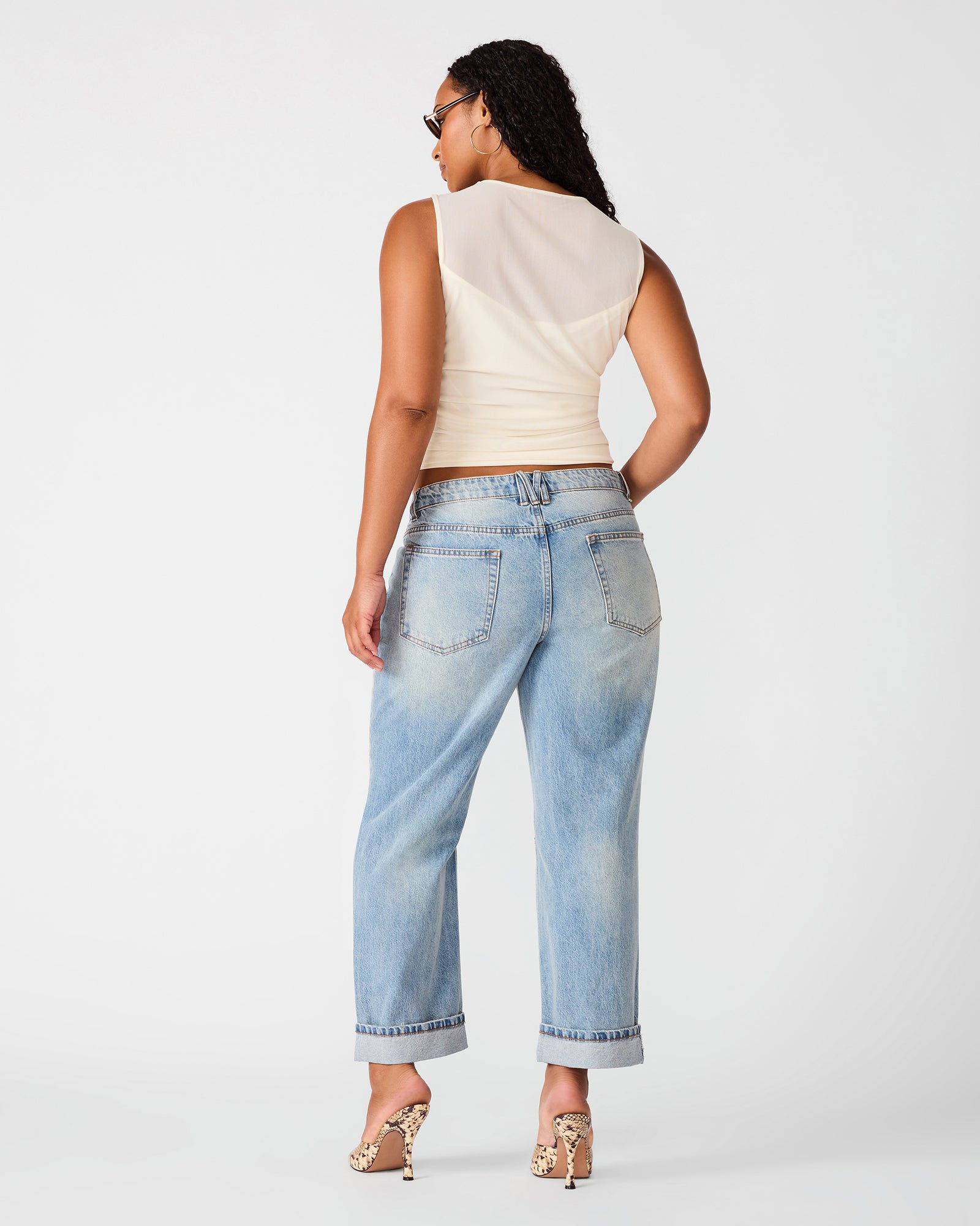 ROMAN KNIT TOP CREAM