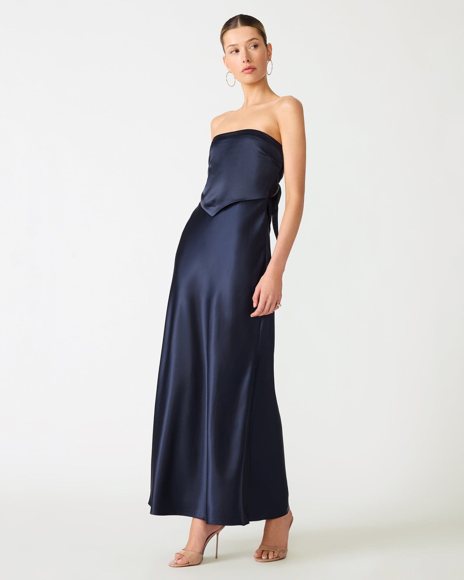 ELAIA Midnight Strapless Women's Maxi Dress | Steve Madden