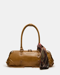 CIERRA Mustard East West Scarf Shoulder Handbag | Steve Madden