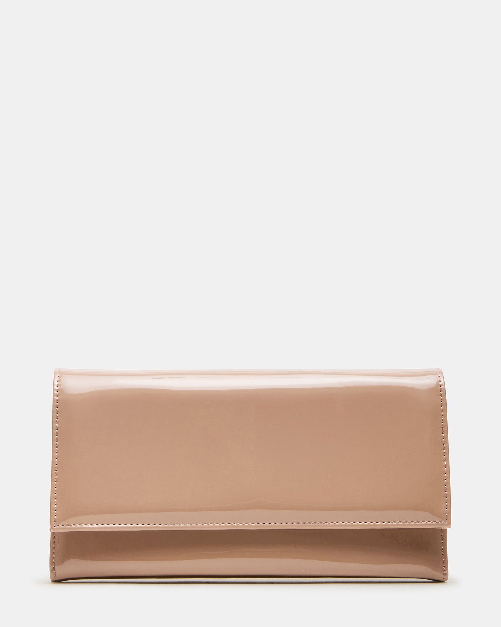 JULIANA Bag Blush Patent Crossbody Clutch Handbag | Steve Madden
