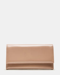 JULIANA Bag Blush Patent Crossbody Clutch Handbag | Steve Madden