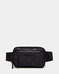 LIND Black/Black Women's Adjustable Belt Handbag | Steve Madden