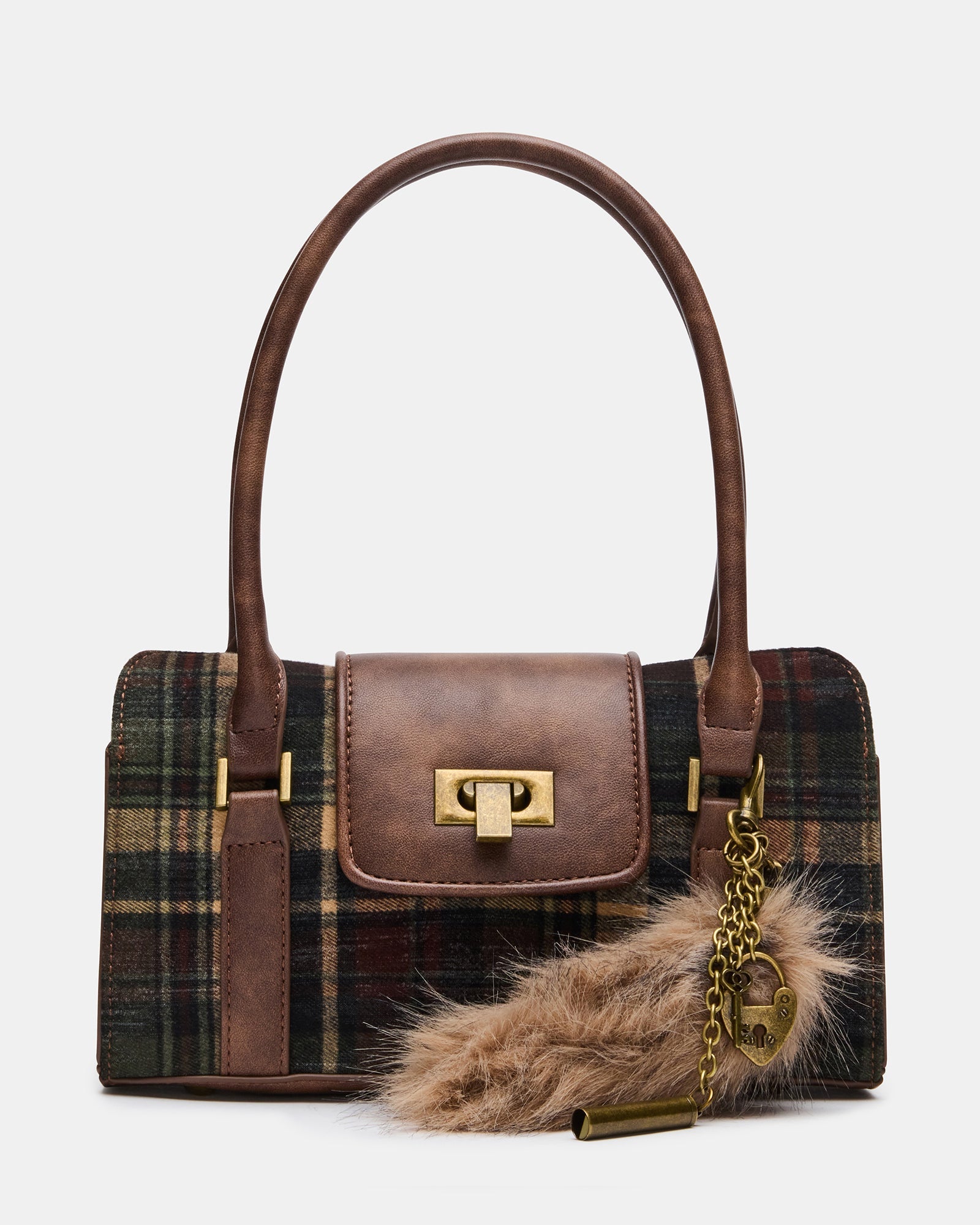 MAVI Plaid Top Handle Crossbody Handbag | Steve Madden