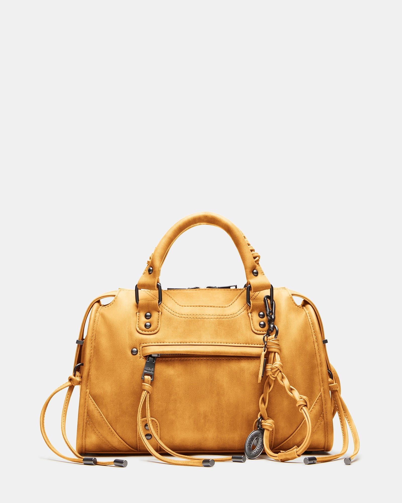 RIGGS Bag Banana Slouchy Top-Handle Crossbody Satchel Handbag | Steve Madden