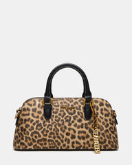 SMYTH Bag Leopard Crossbody Bag Charm Top Handle Handbag | Steve Madden