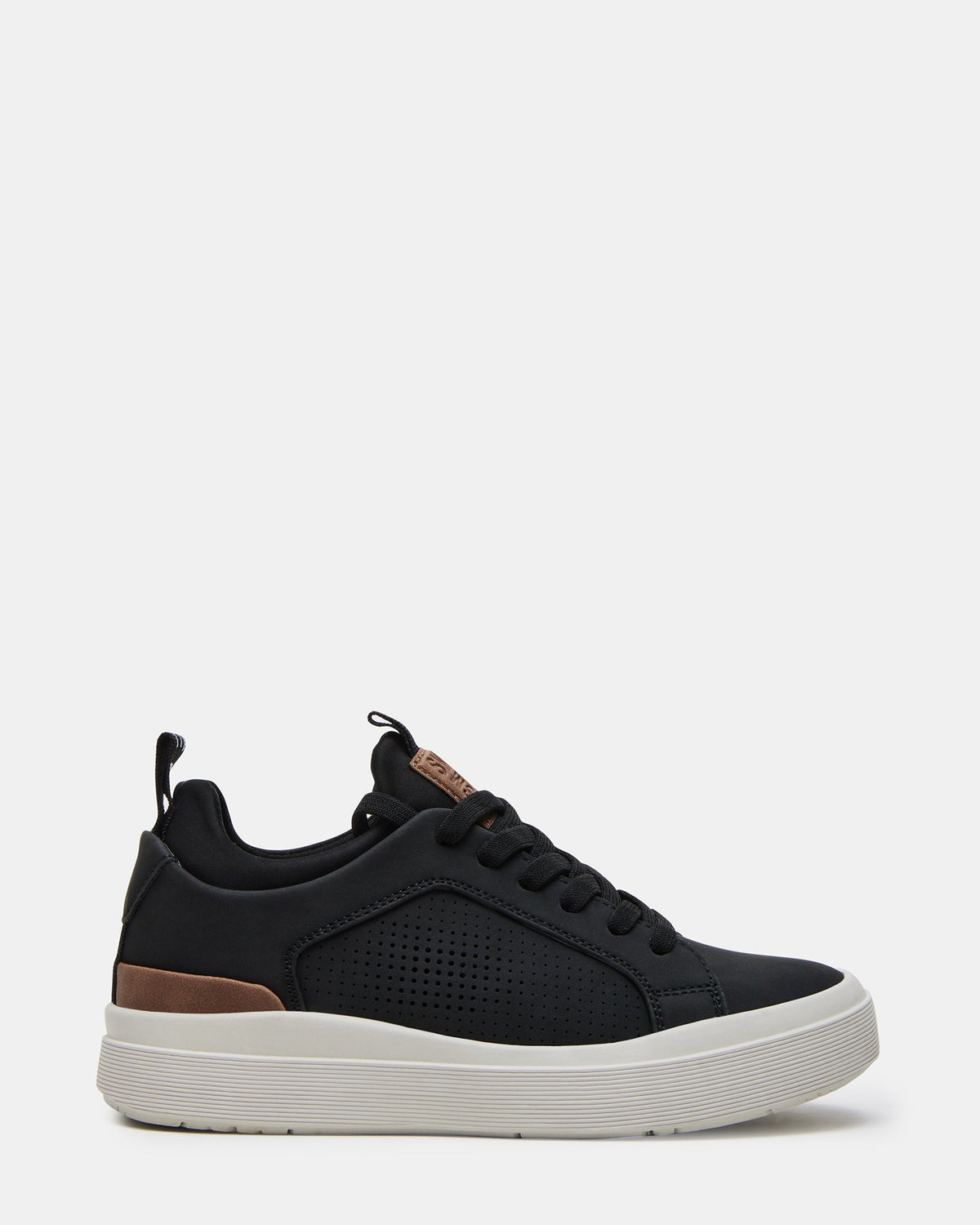 Kids' OASYS Black Boys' Low-Top Lace-Up Sneakers | Steve Madden