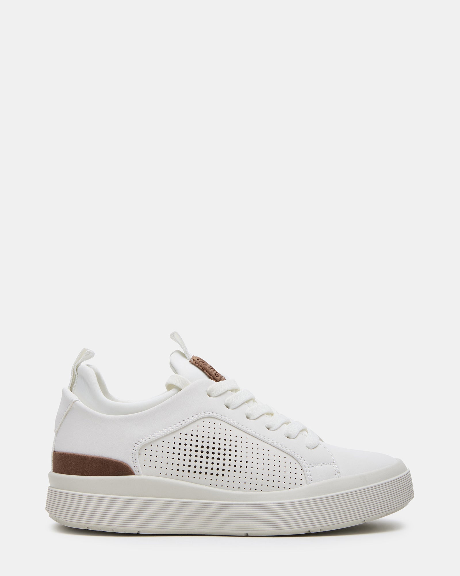 Kids' OASYS White Boys' Low-Top Lace-Up Sneakers | Steve Madden