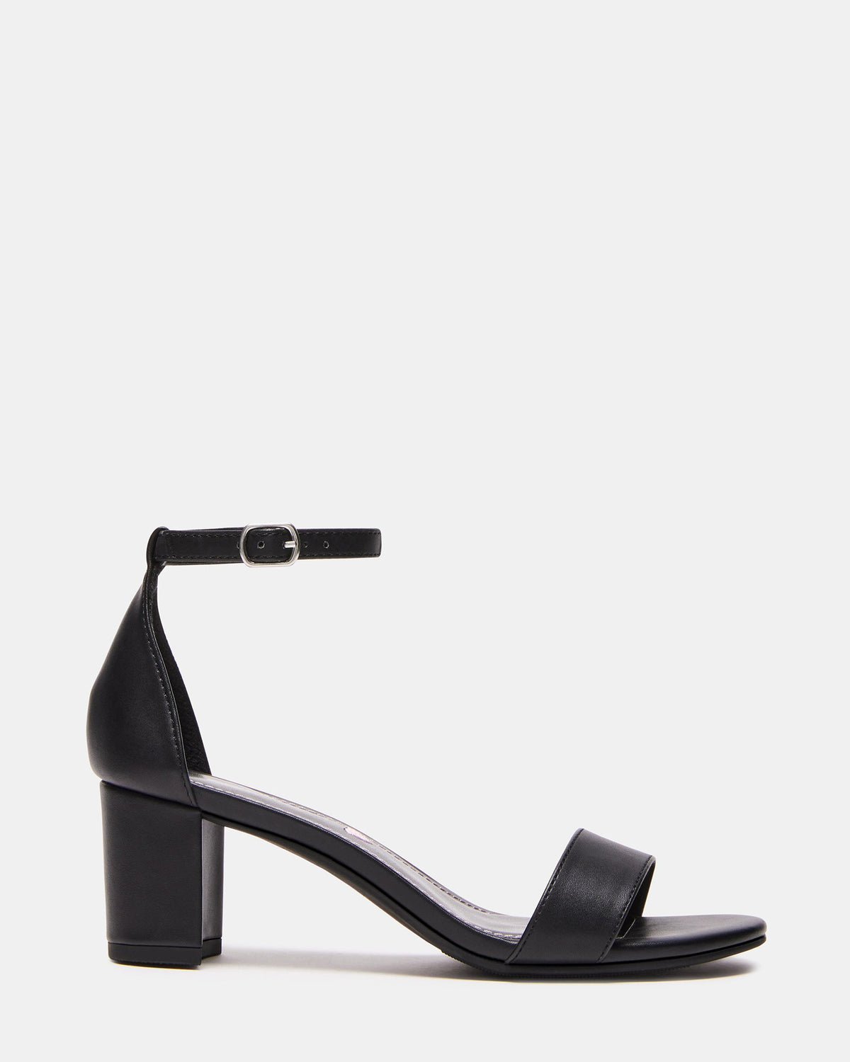 Kids' CARRSON Black Smooth Girls' Dress Heel | Steve Madden