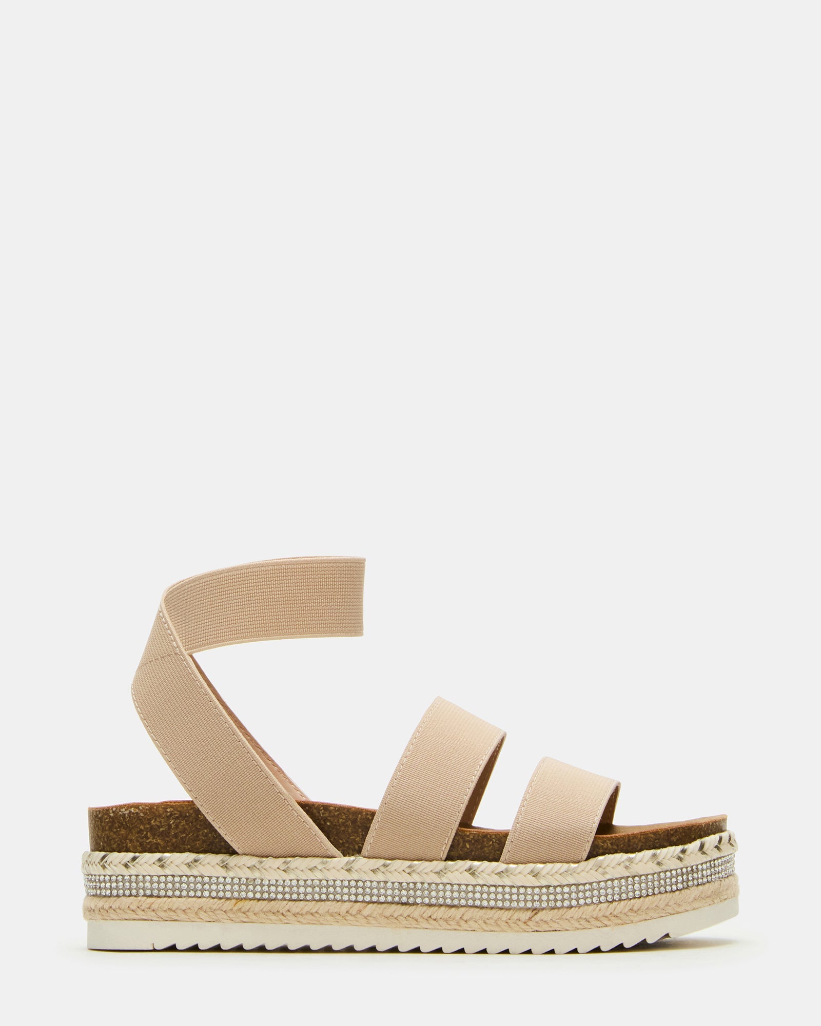 Kids' CHARISA Natural Girls' Strappy Platform Sandal | Steve Madden