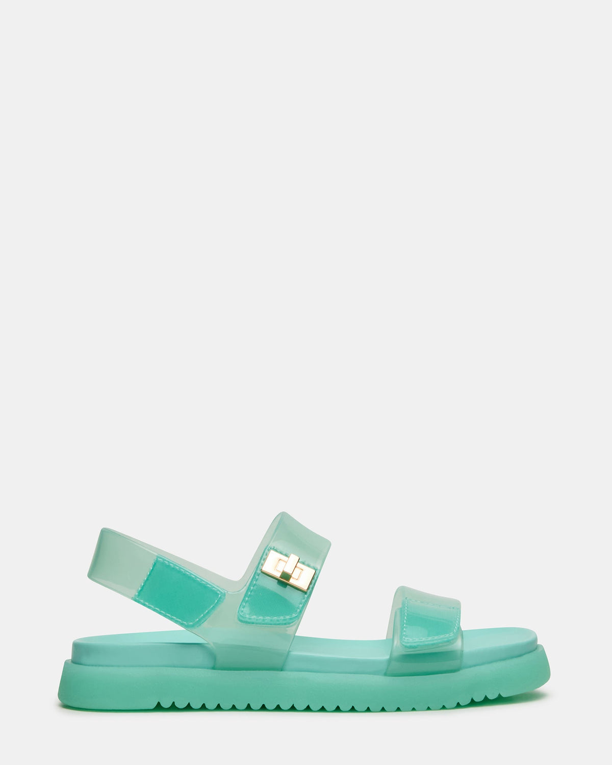 Kids' MONA Jelly Mint Girls' Flatform Sandal | Steve Madden