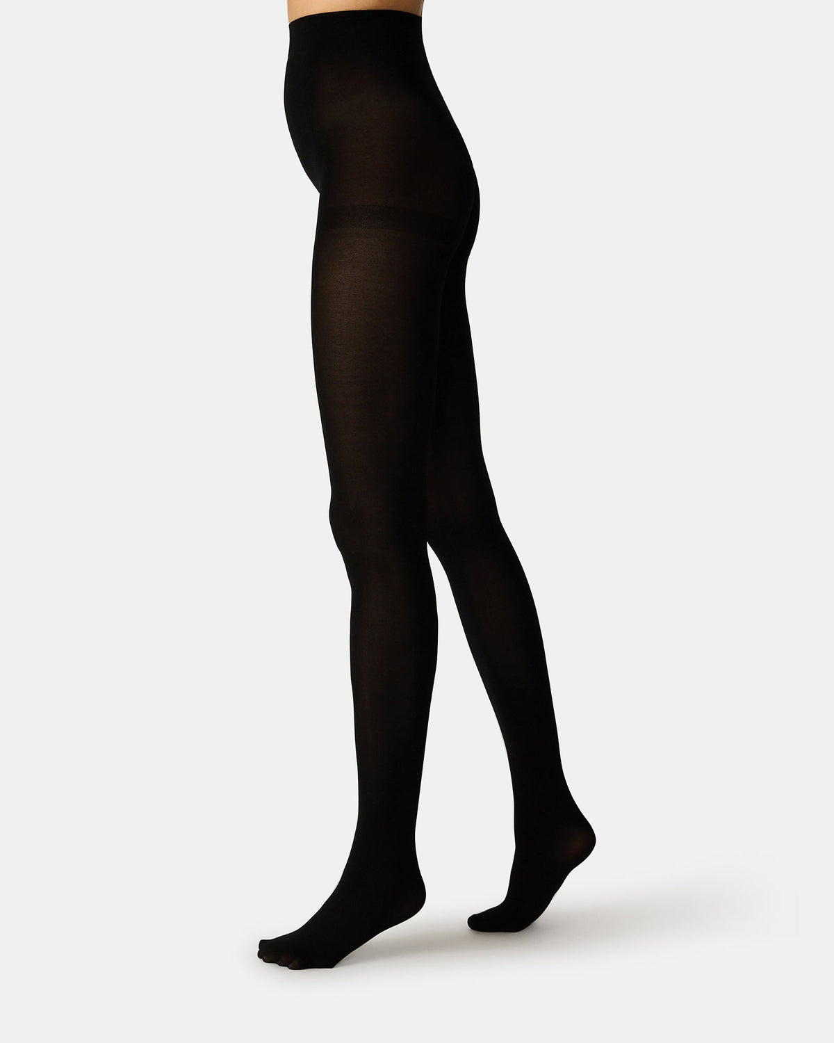 2 PACK SOLID OPAQUE Black Mesh Women's Tights | Steve Madden