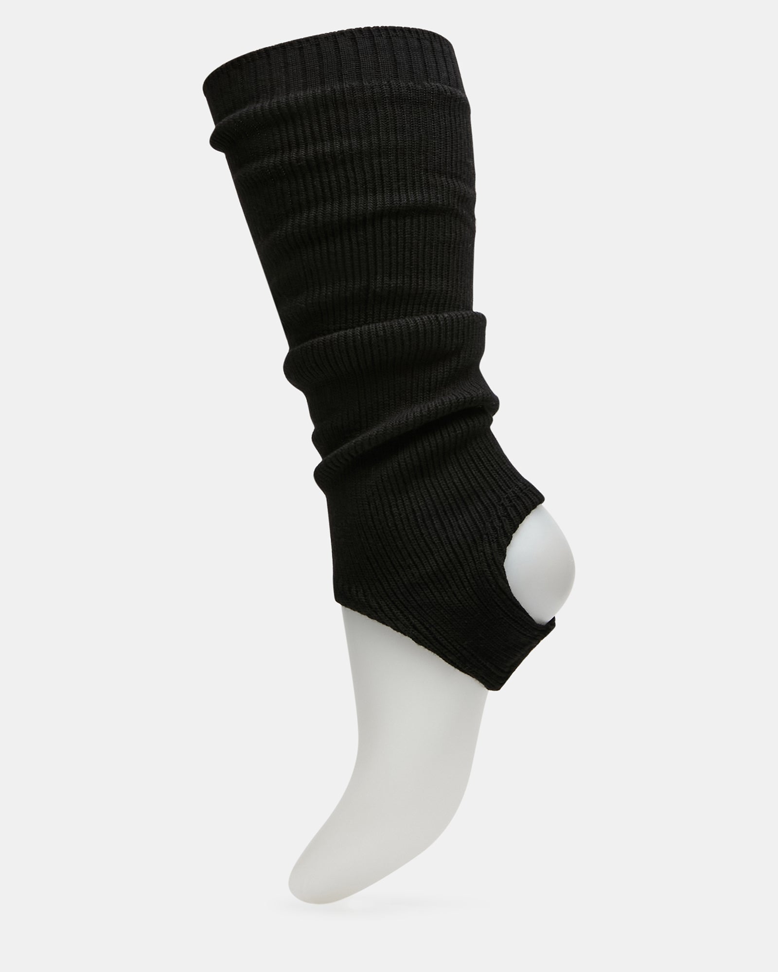 STIRRUP Black Knit Ribbed Socks Leg Warmer Pack | Steve Madden