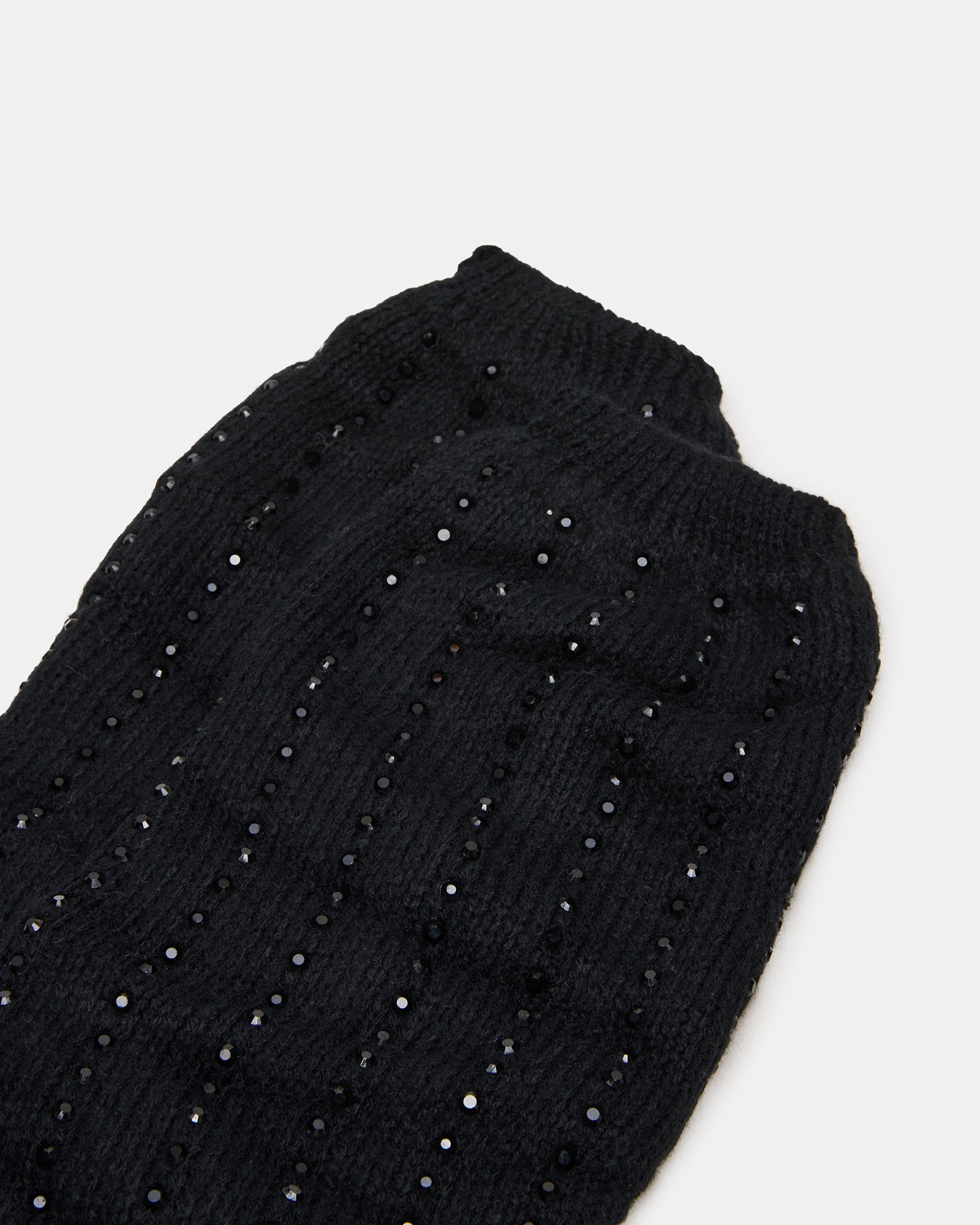 1 PACK CHUNKY CABLE LEG WARMERS BLACK