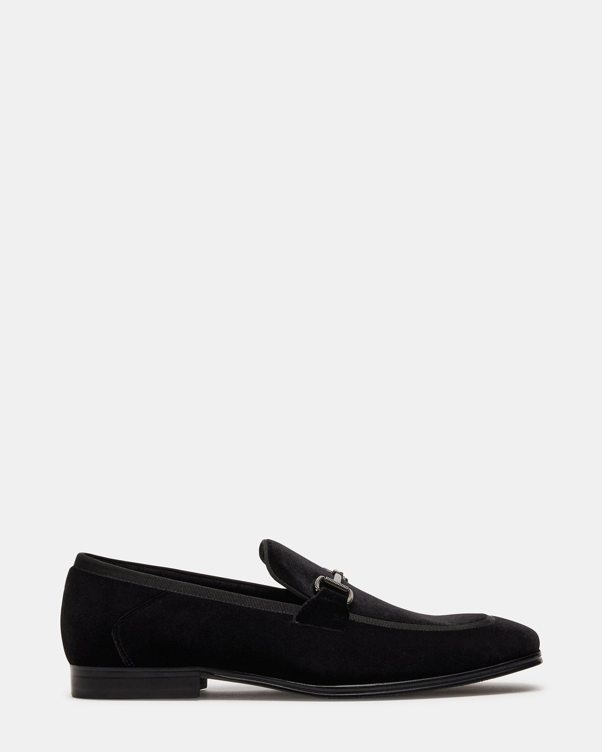 AADI Black/Silver Men's Dress Loafer | Steve Madden