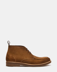 BURLIN Chestnut Suede Lace-Up Men's Ankle Boot | Steve Madden