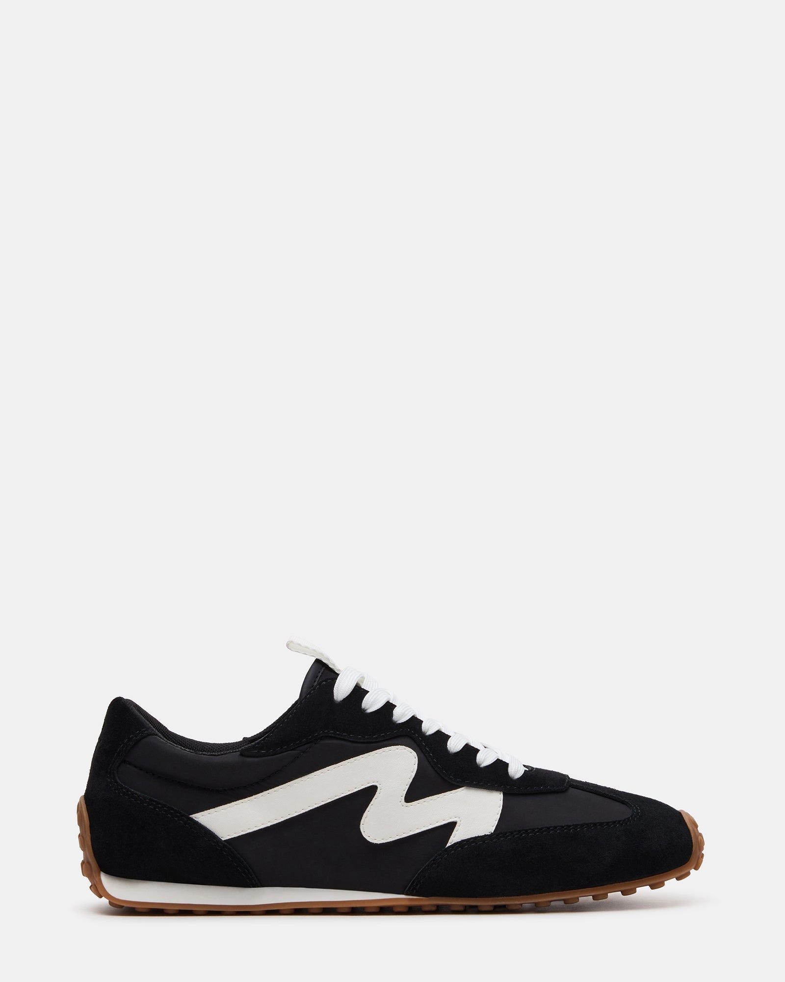 CYRUS Black Low-Top Lace-Up Men's Sneaker | Steve Madden