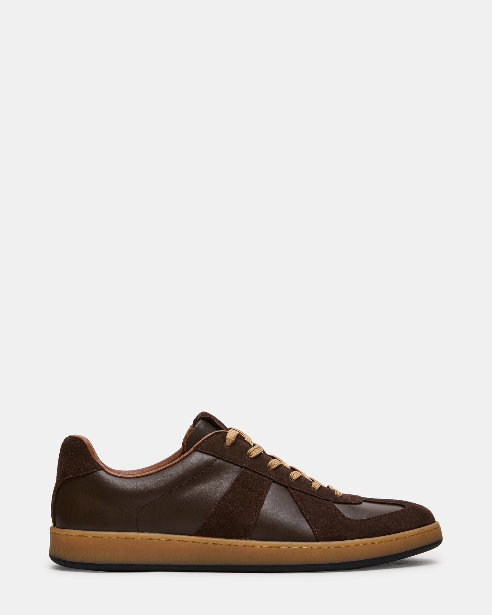 DAMAR Brown Low-Top Lace-Up Men's Sneaker | Steve Madden