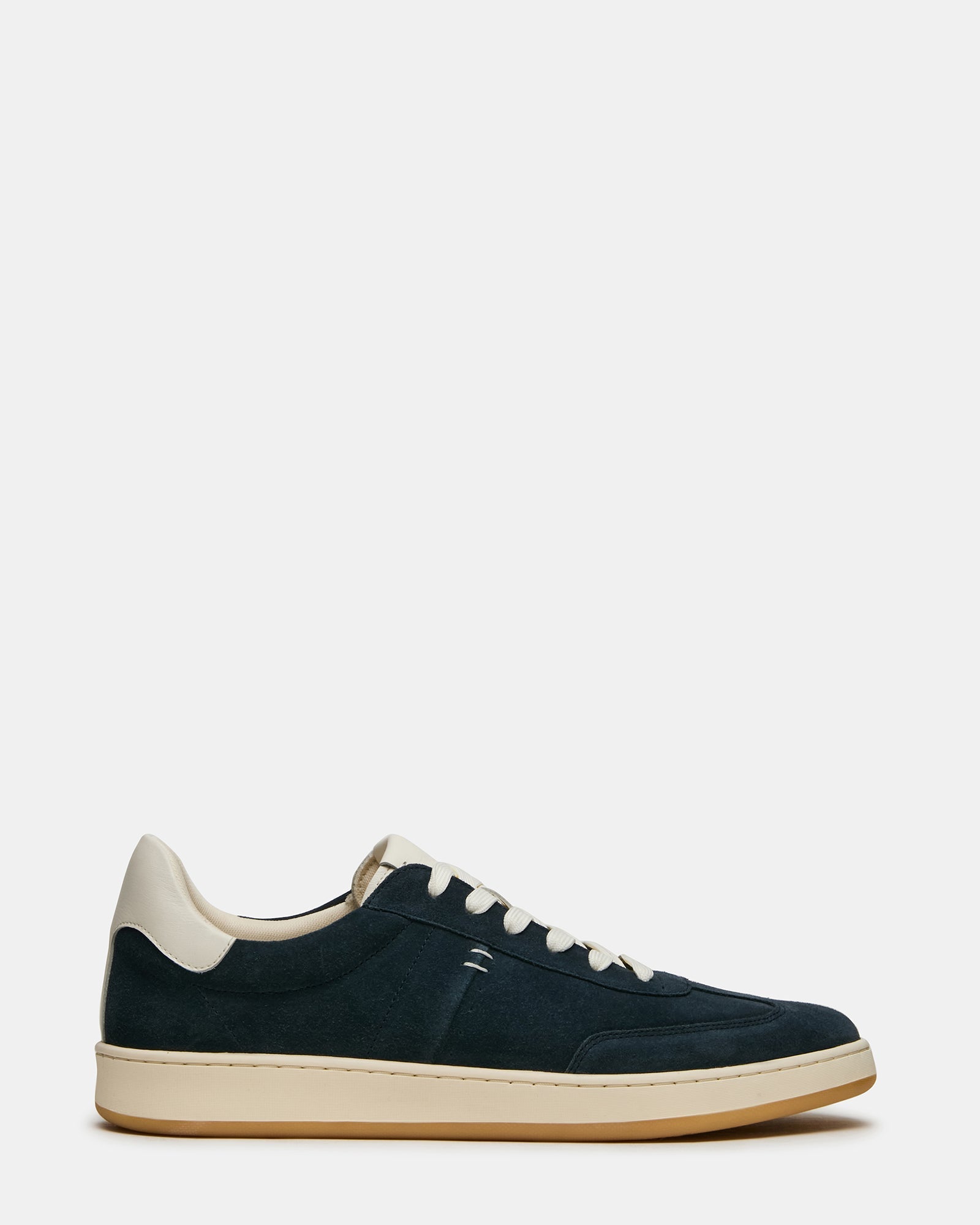 DYLAN Navy/White Low-Top Lace-Up Platform Men's Sneaker | Steve Madden